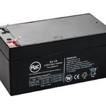 AJC蓄电池D75S铅酸电池12V75AH不间断UPS/EPS电池AGV小车蓄电池用