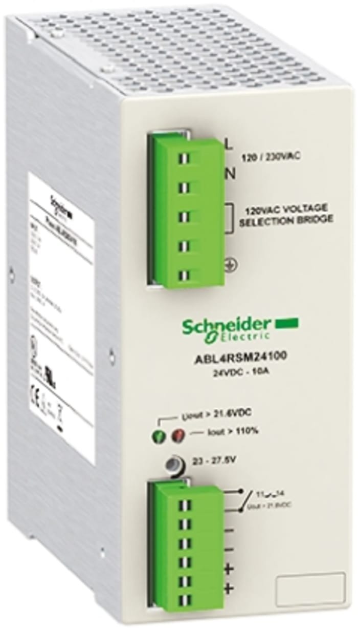 施耐德 ABL4RSM24100 导轨电源
