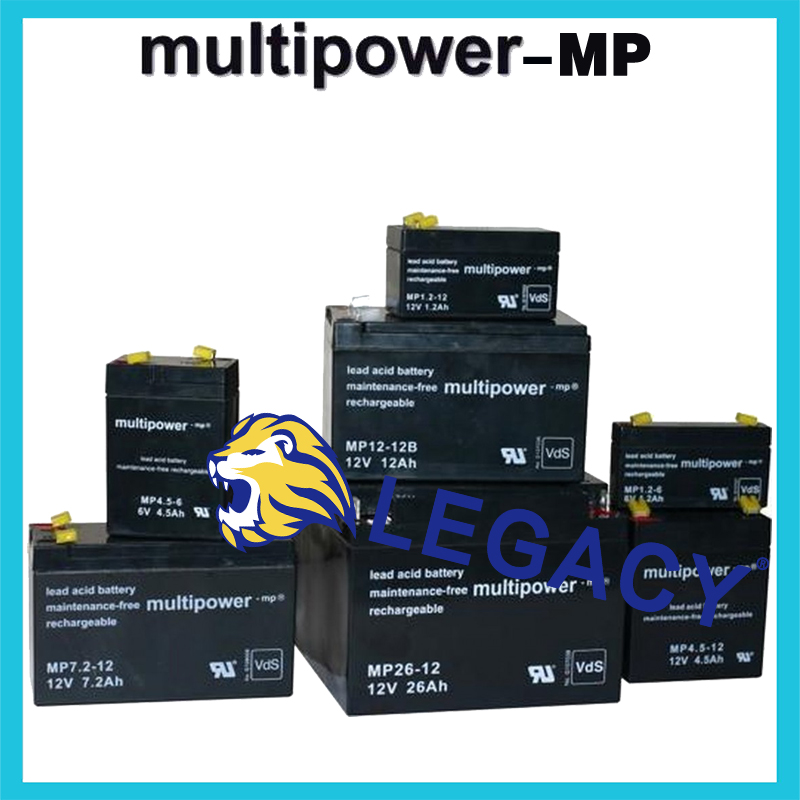 德国MULTIPOWER蓄电池 MPL200-12 - 12V 200AH长寿命系列 AGM 电池 