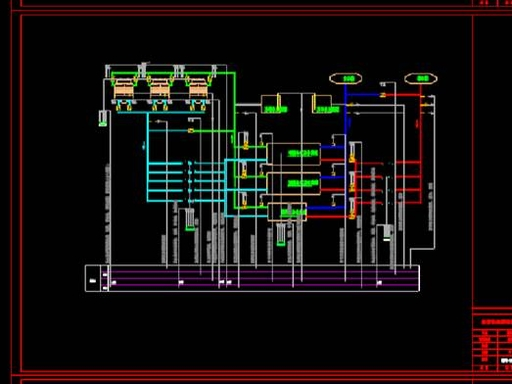 BA 楼宇自控系统全套完整 CAD 原理图