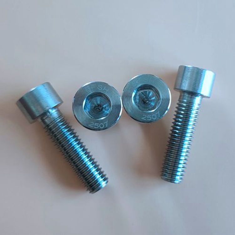 2507双相钢D8-80六角头螺栓 M20×80 化工反应釜法兰专用 80级强度