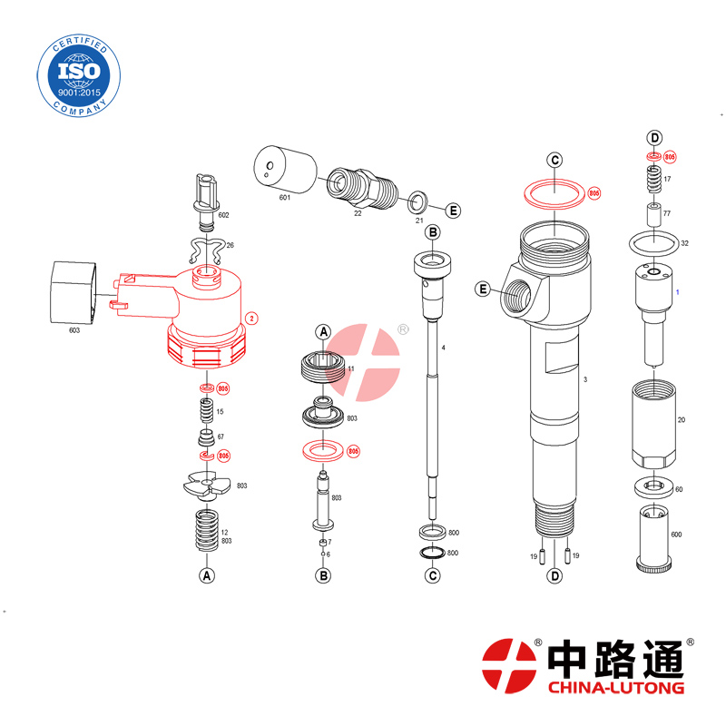 机械控制喷油器  0 445 120 217