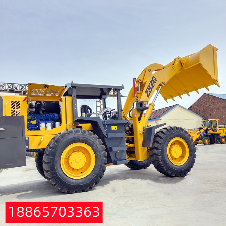 30井下装载机 矿洞铲石头 侧翻铲斗卸料 矮体隧道使用