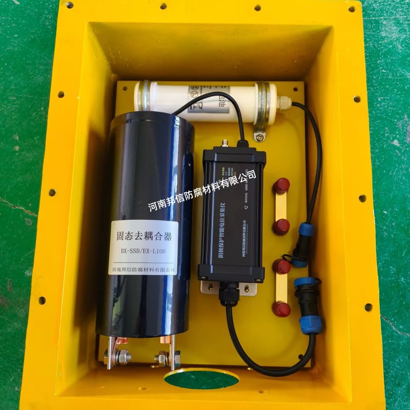 SSD系固态去耦合器测试桩 管道阴极保护ZR-2管道排流带状锌