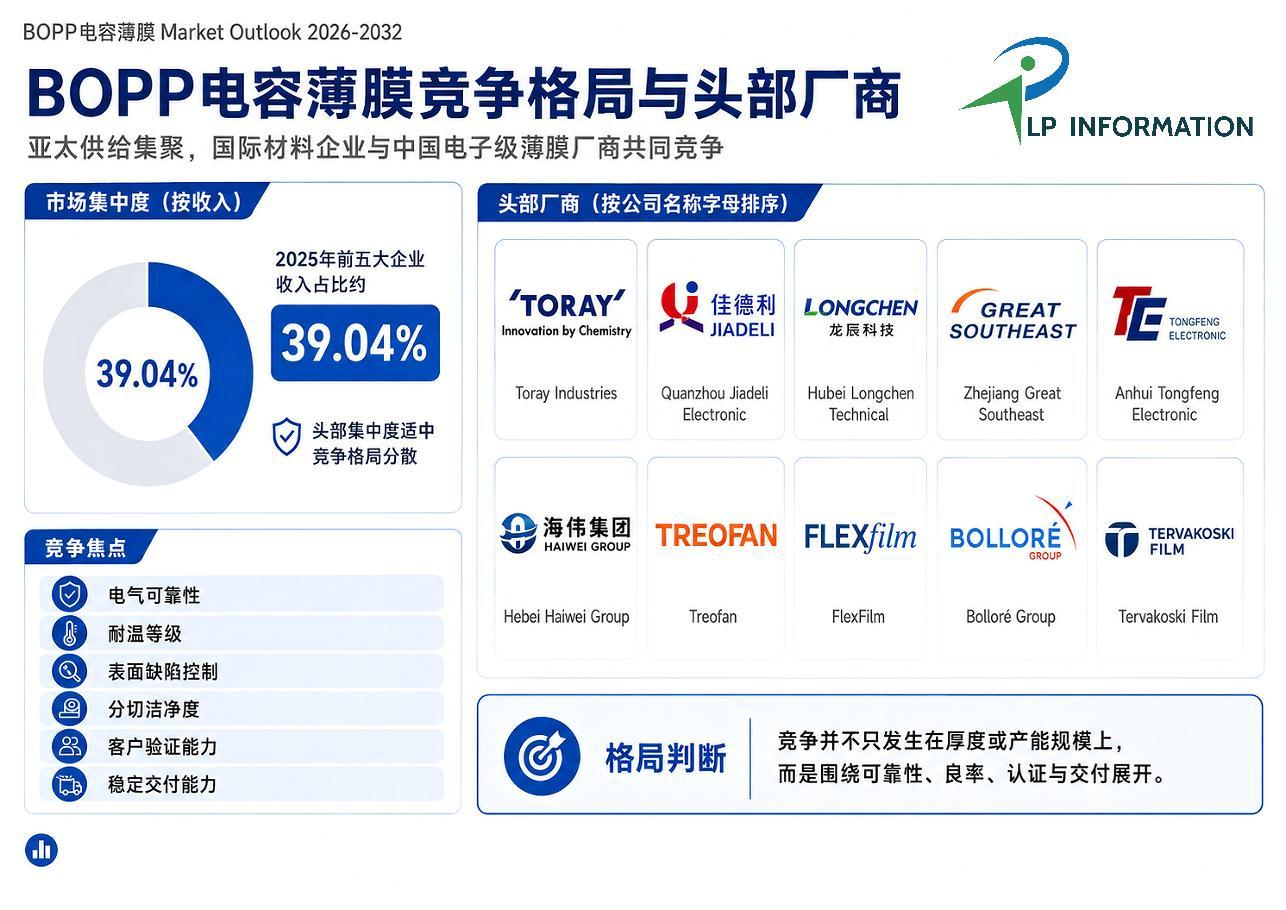 BOPP电容薄膜，进入高压新能源放量窗口：超薄化、耐高温与本地供应重塑竞争