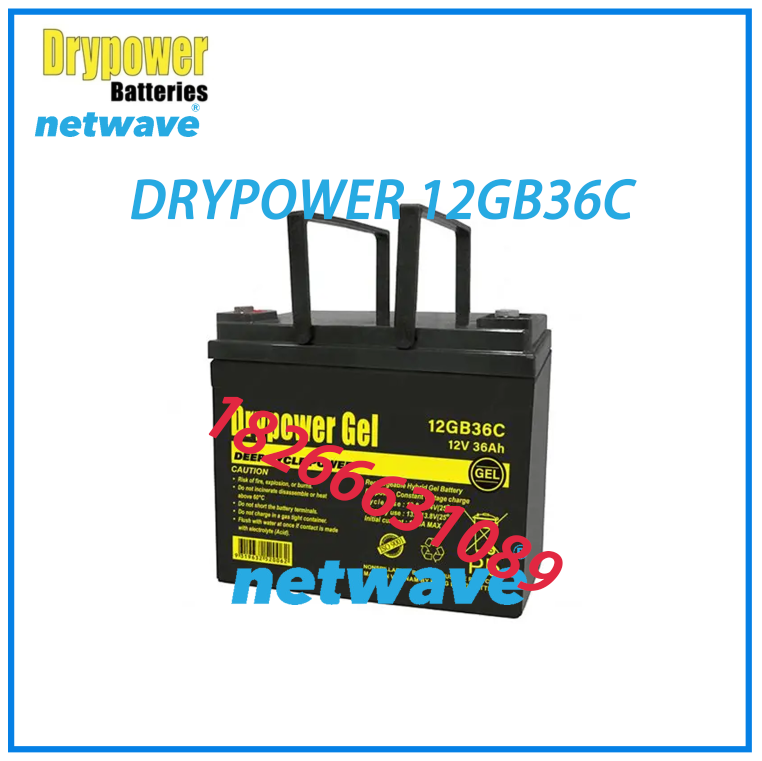  美国DRYPOWER蓄电池GEL系列应用于动力系统以及离网太阳能系统