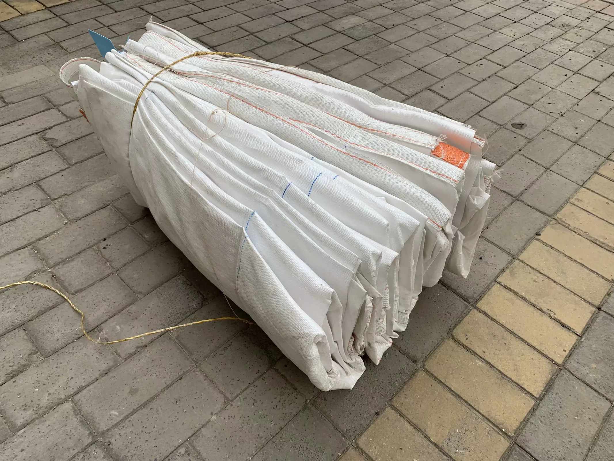 DN355石油天然气管道稳管配重管道平衡压重袋 聚丙烯管道稳压袋  
