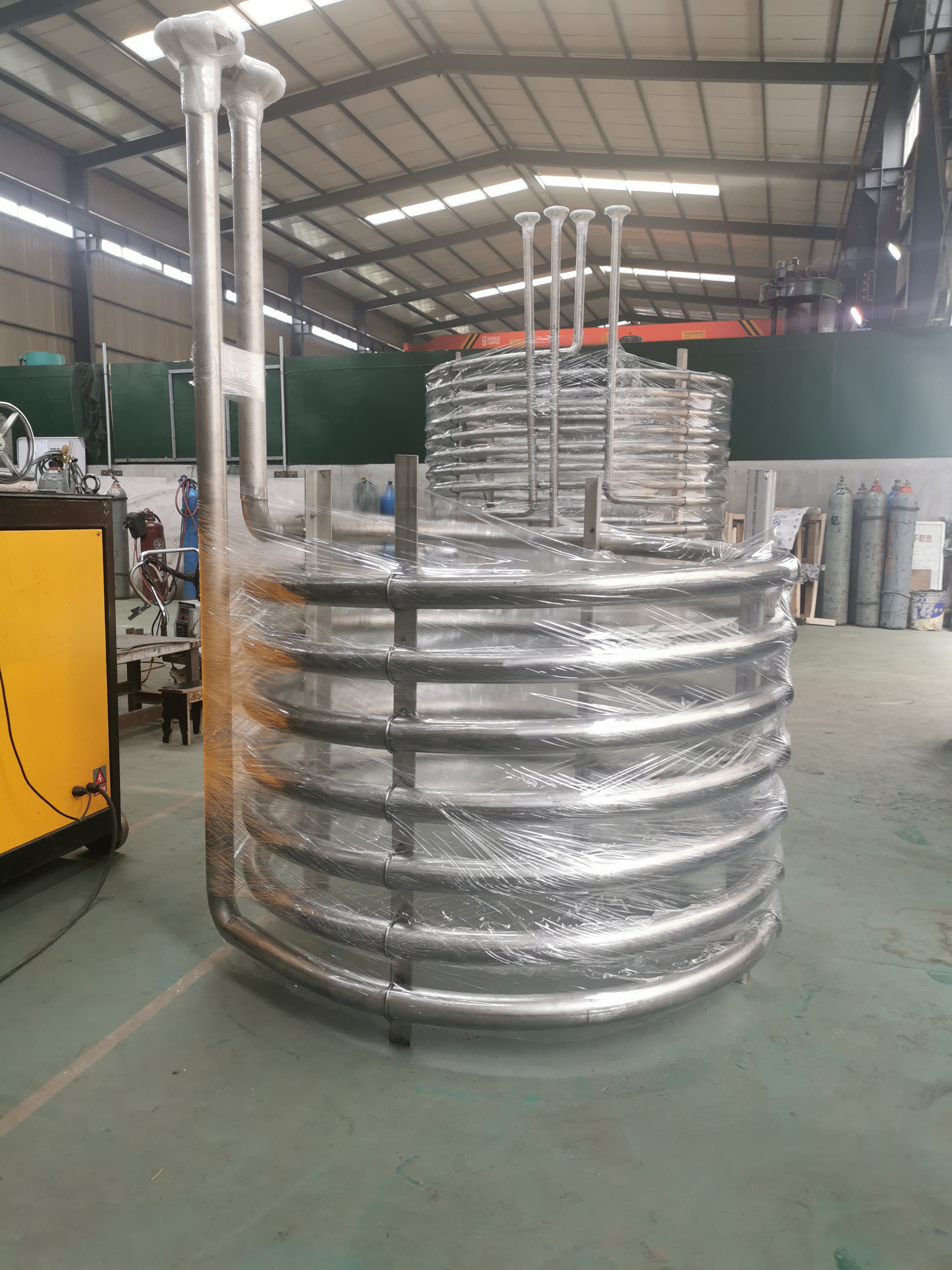 欣旺腾定制TA2钛合金换热盘管  化工高精密度无缝钛合金盘管