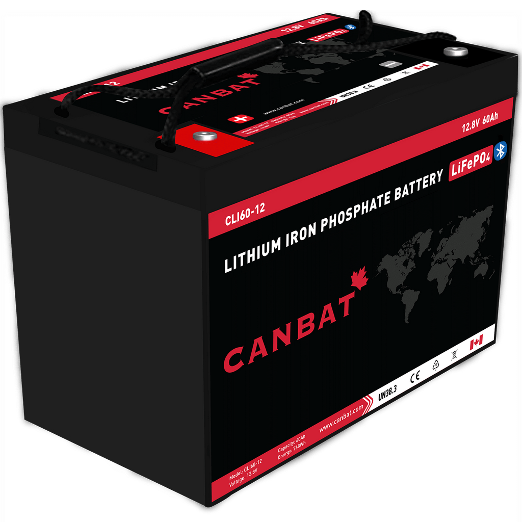 加拿大CANBAT蓄电池CBL55-12 12V55AH绿色能源发电系统用电池原装