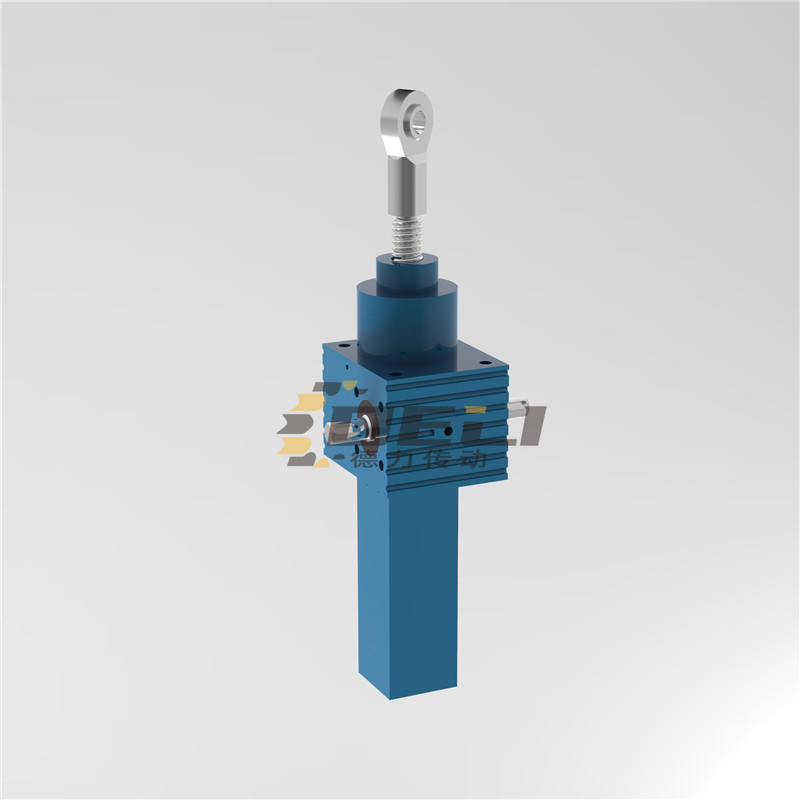 德力传动厂家直供蜗轮丝杆升降机电动螺旋丝杆提升机