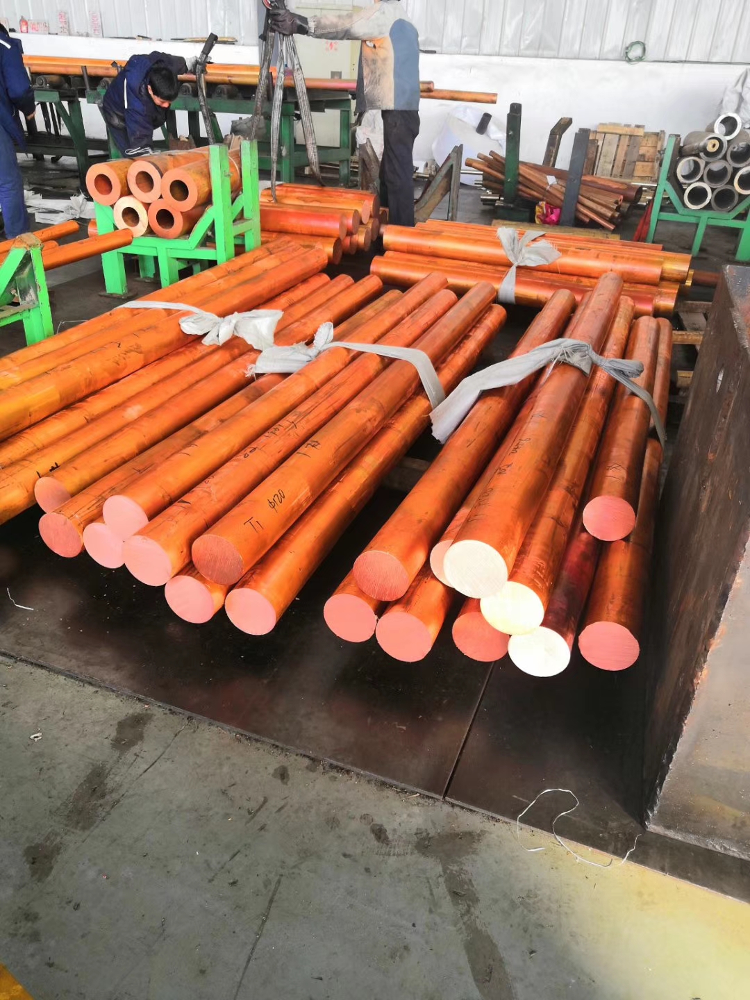 C1100紫铜棒 T2紫铜棒 电极紫铜棒 无氧紫铜棒 耐腐蚀 易削铜棒