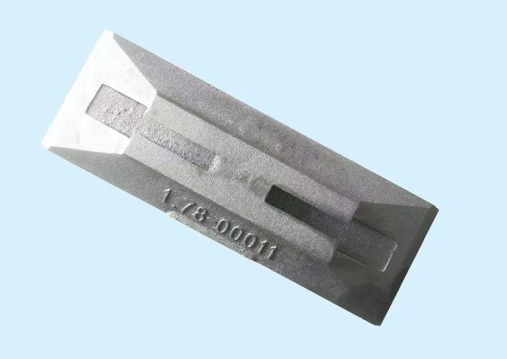 泰卡混合机铲片 浇筑成型