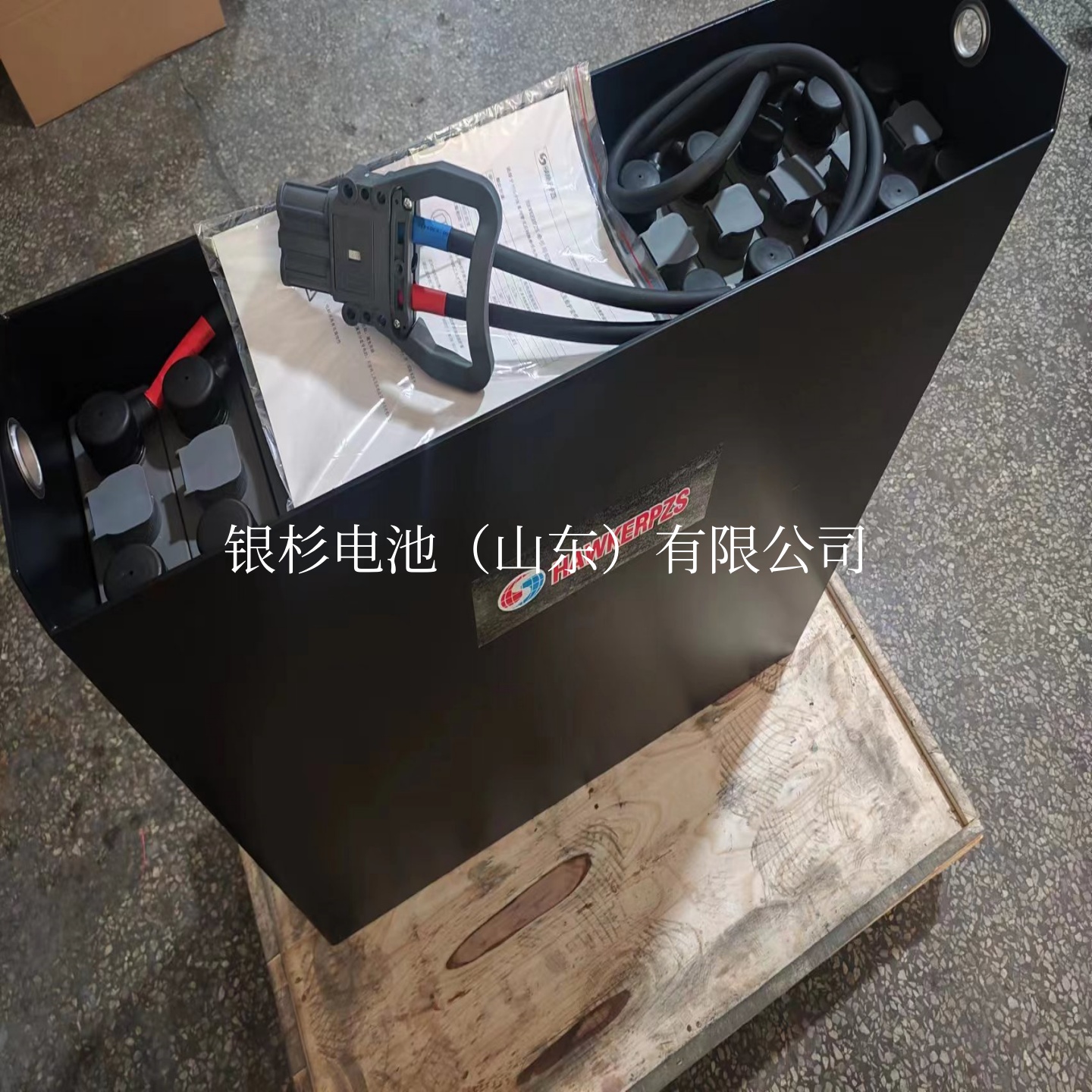 力至优FBR13前移式叉车 电瓶24V390ah 牵引英国霍克蓄电池组6PZB390E