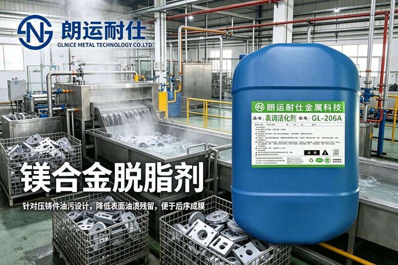 同一款无铬钝化剂，为何镁合金压铸件一半发黑一半发亮？