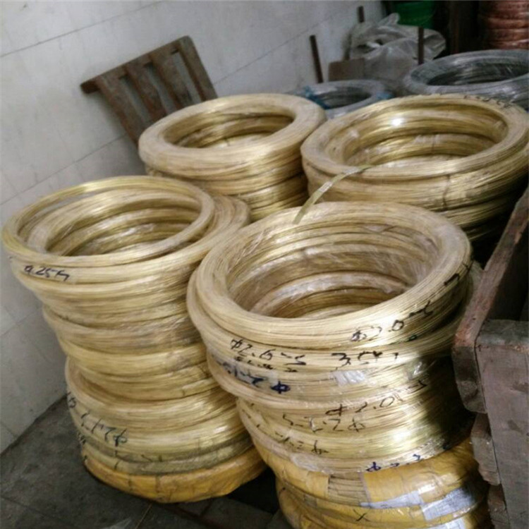 黄铜线h62h65黄铜黄铜线调直黄铜丝h59黄铜扁线扁黄铜线