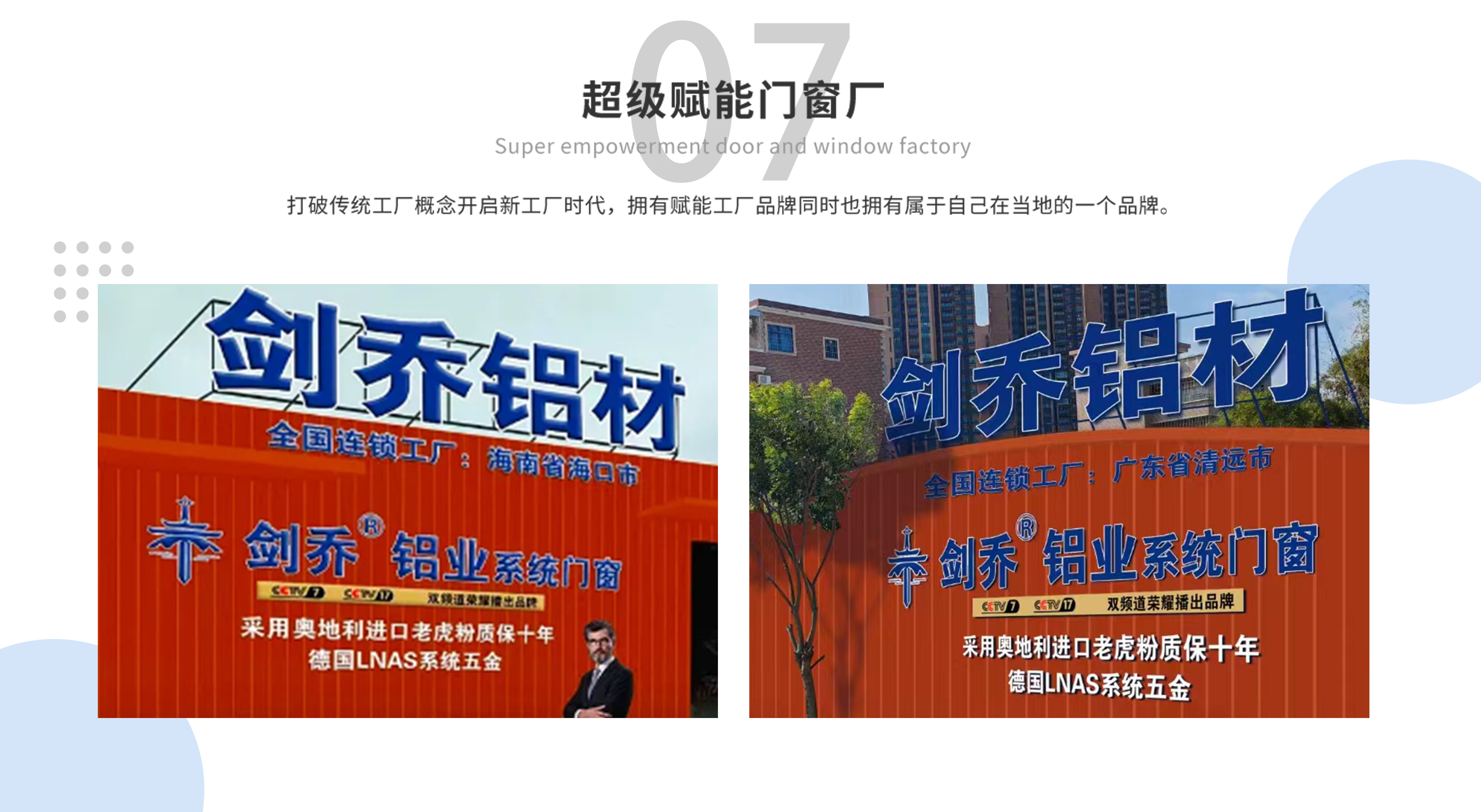 铝型材、门窗超级赋能工厂，招商加盟火热进行中