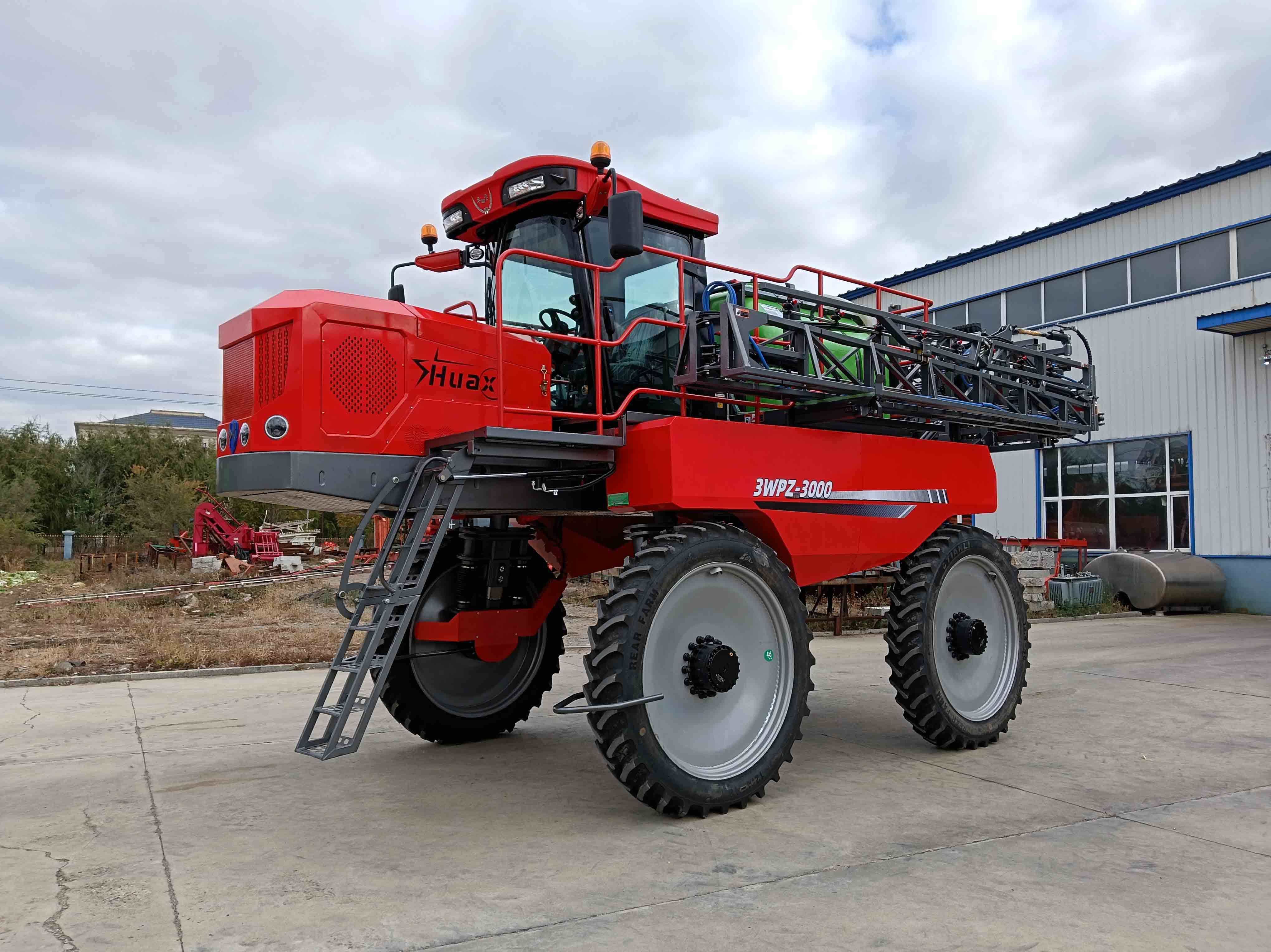 华玺3WPZ-3000自走式玉米打药机高驾喷杆喷雾机大型喷药机厂家