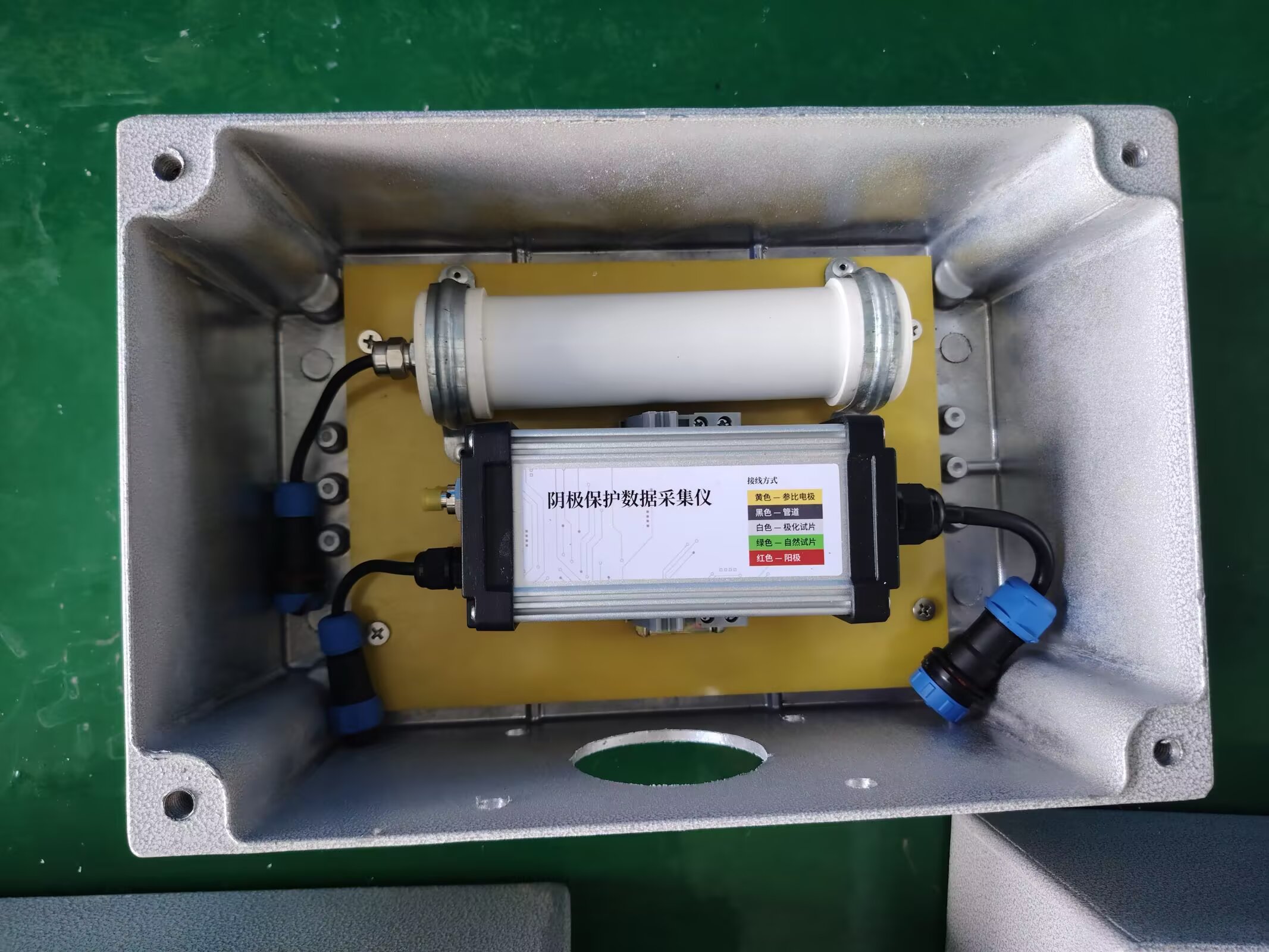 阴极保护自动电位采集仪 智能测试桩采集模块 4G传输无线采集器
