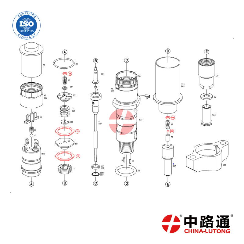 五十铃四驱轻卡喷油器  095000-1211