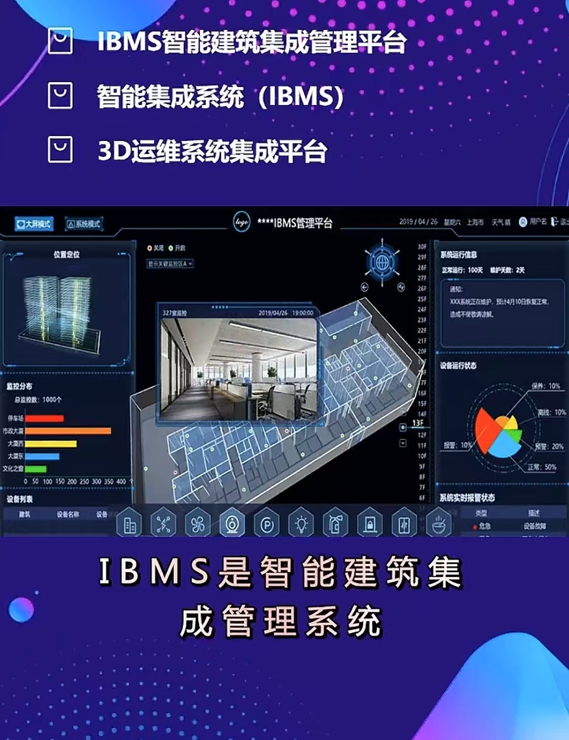 IBMS综合管理平台-IBMS系统集成 厂家专业提供