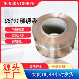 C5191/C5210 磷铜带 铜合金带材 电子端子生产原料