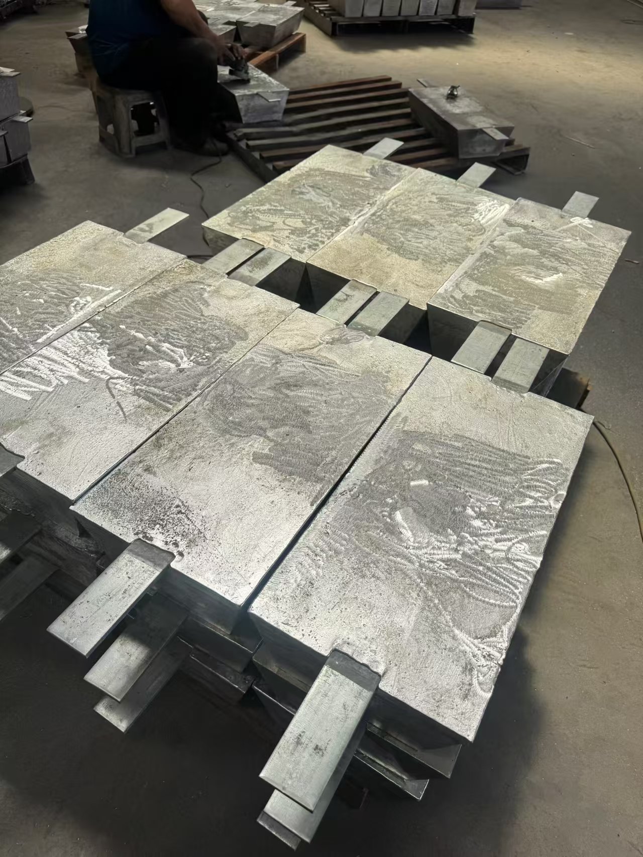 铝合金阳极支架式铝块船体用铝合金牺牲阳极海底管道金属防腐蚀
