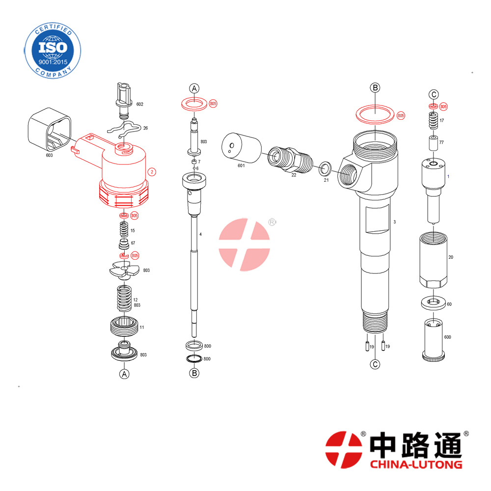 喷油器0 445 110 376 发动机共轨系统喷油器