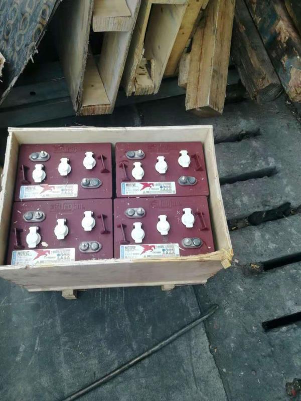 美国Trojan邱健蓄电池J185P-AC  12V205AH叉车电瓶