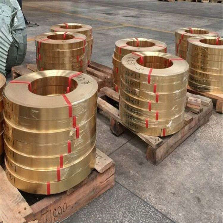科捷 H65冲压用黄铜带 半硬铜带各种规格黄铜卷黄桐皮 可零切