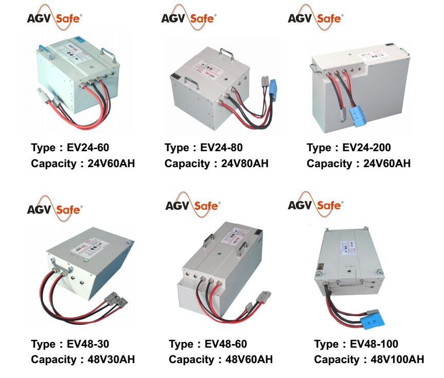 霍克锂电池EV48-40/霍克AGV电池-带引出开关功能
