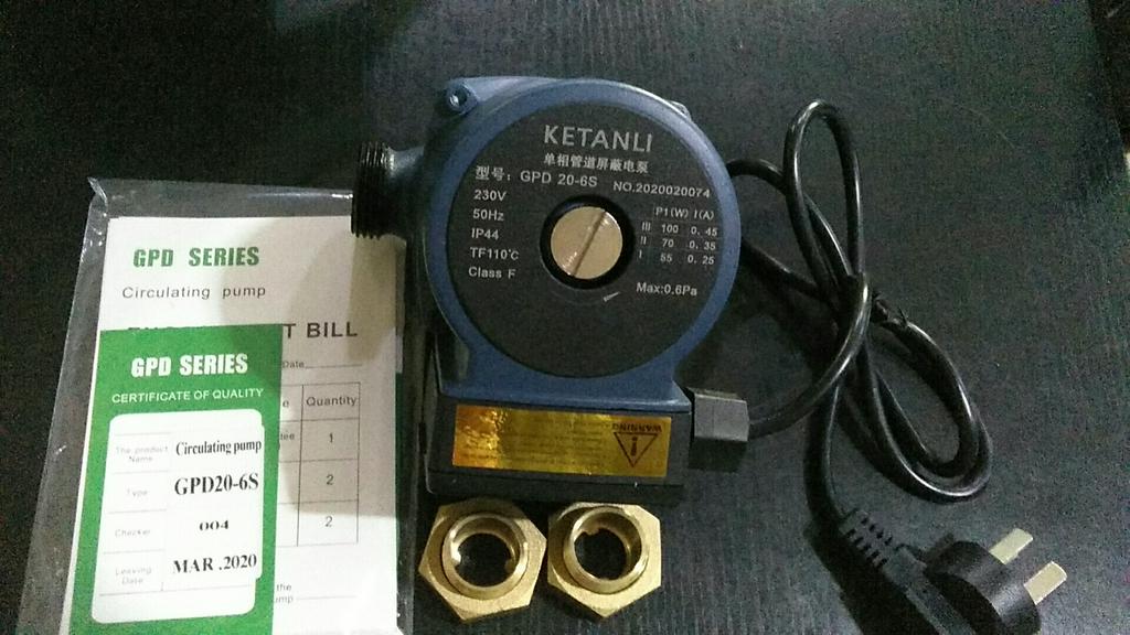 家用地暖循环泵安装和使用
