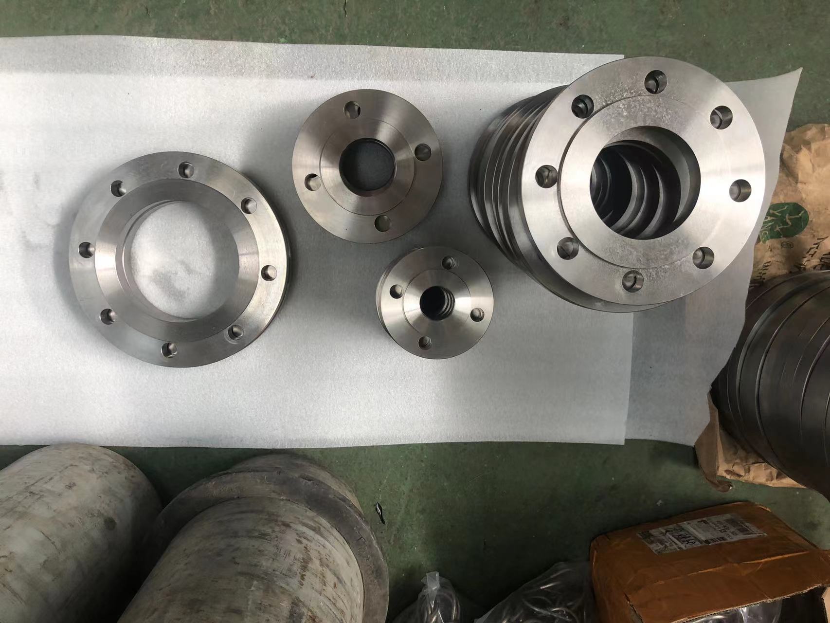 欣旺腾现货TA2钛合金法兰  平焊板式钛法兰  纯钛法兰