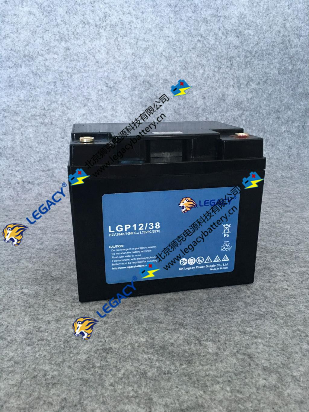 狮克蓄电池LGP 12v24ah 免维护铅酸蓄电池