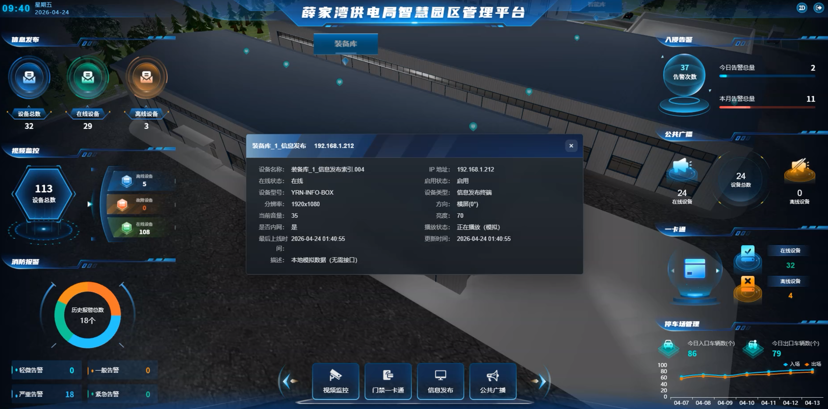 乐清市 IBMS 智能化信息集成平台与 3D 可视化融合应用方案