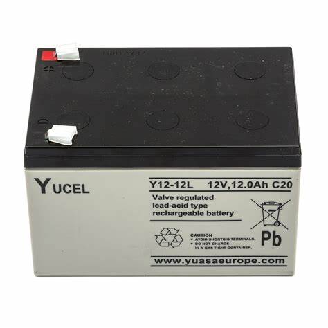 YUCEL铅酸蓄电池Y40-12 12V40AH深度放电循环发电厂工厂可用