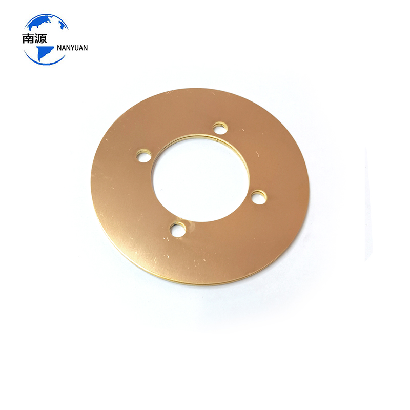 T2紫铜板1/2/3/4/5铜块铜圆片铜棒紫铜排散热铜块红铜条激光加工