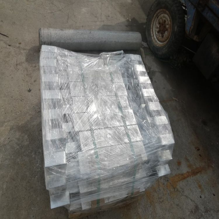 水库金属闸门防腐阴极保护 焊接式镁合金牺牲阳极 支架式锌阳极