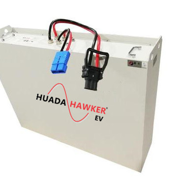 霍克锂电池EV24-80总装车间、大众AGV用电池