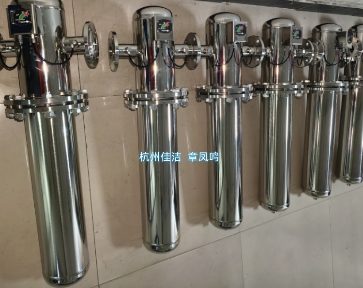 不锈钢高压气体过滤器 不锈钢氮气粉尘过滤器 食品厂不锈钢过滤器