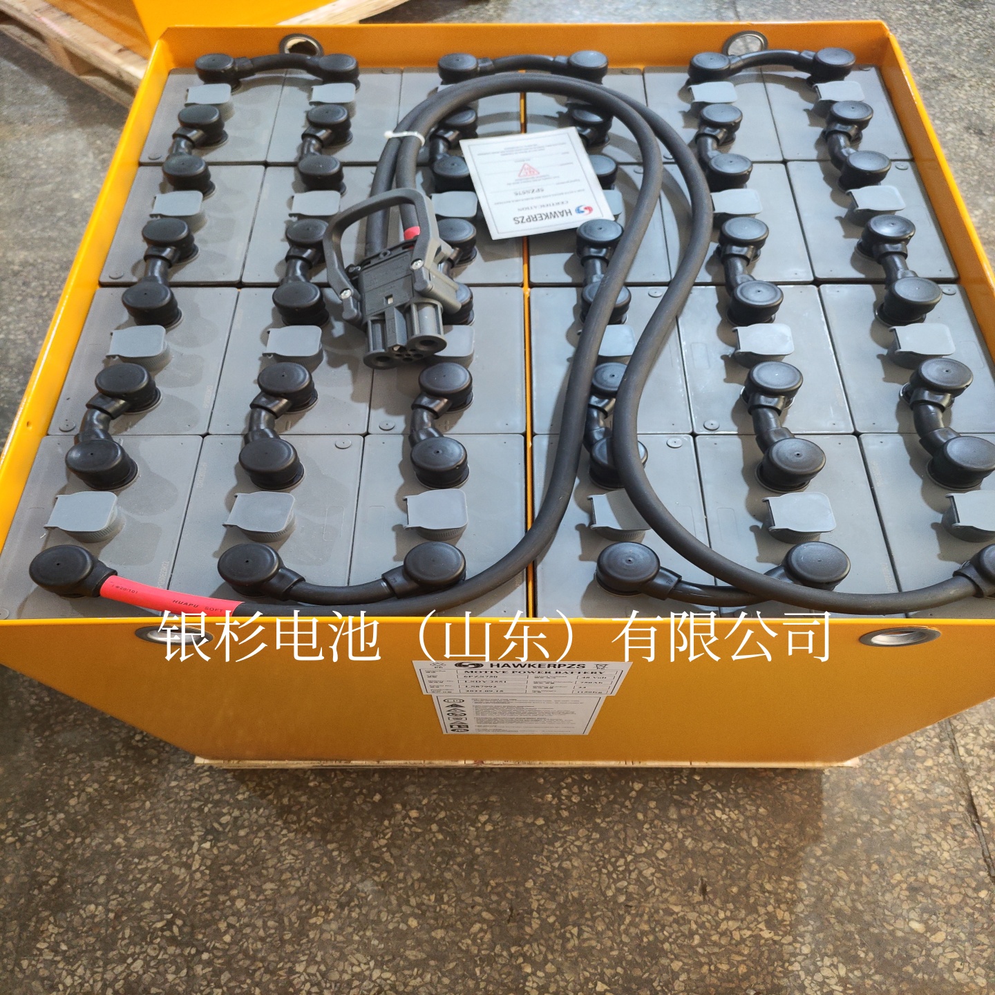 LINDE林德平衡重式叉车1.6-2.0吨E15 英国霍克蓄电池4PZS440L 电瓶24V