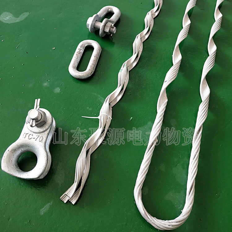 ADSS光缆预绞丝耐张线夹 中档距耐张串