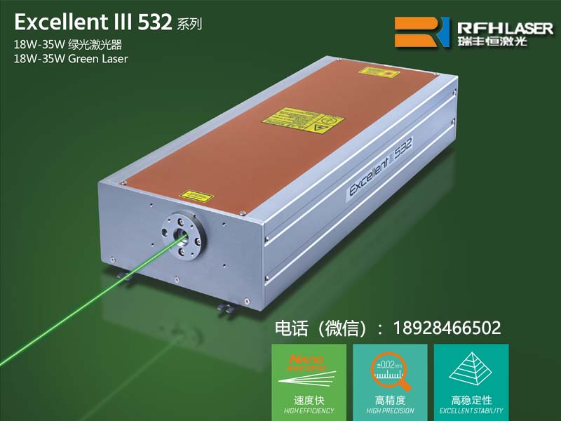 532nm绿光激光器打标亚克力玻璃瓶得到了客户的认同