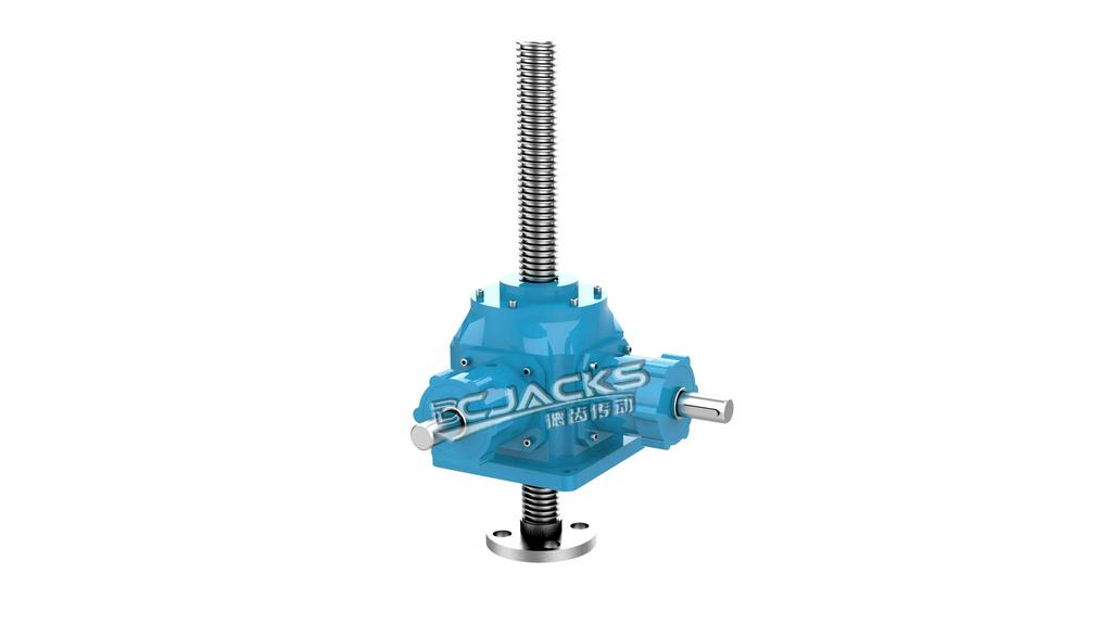伞齿锥齿轮螺旋丝杆升降机 手动齿条升降器 蜗轮蜗杆减速机