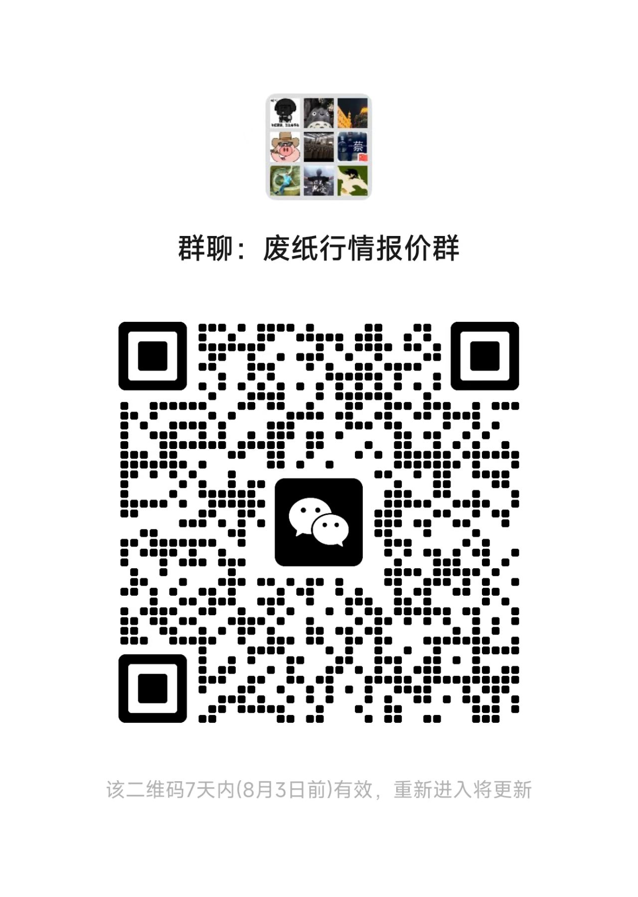 废铜，废铝、废锂电、废纸、废钢的行业报价群