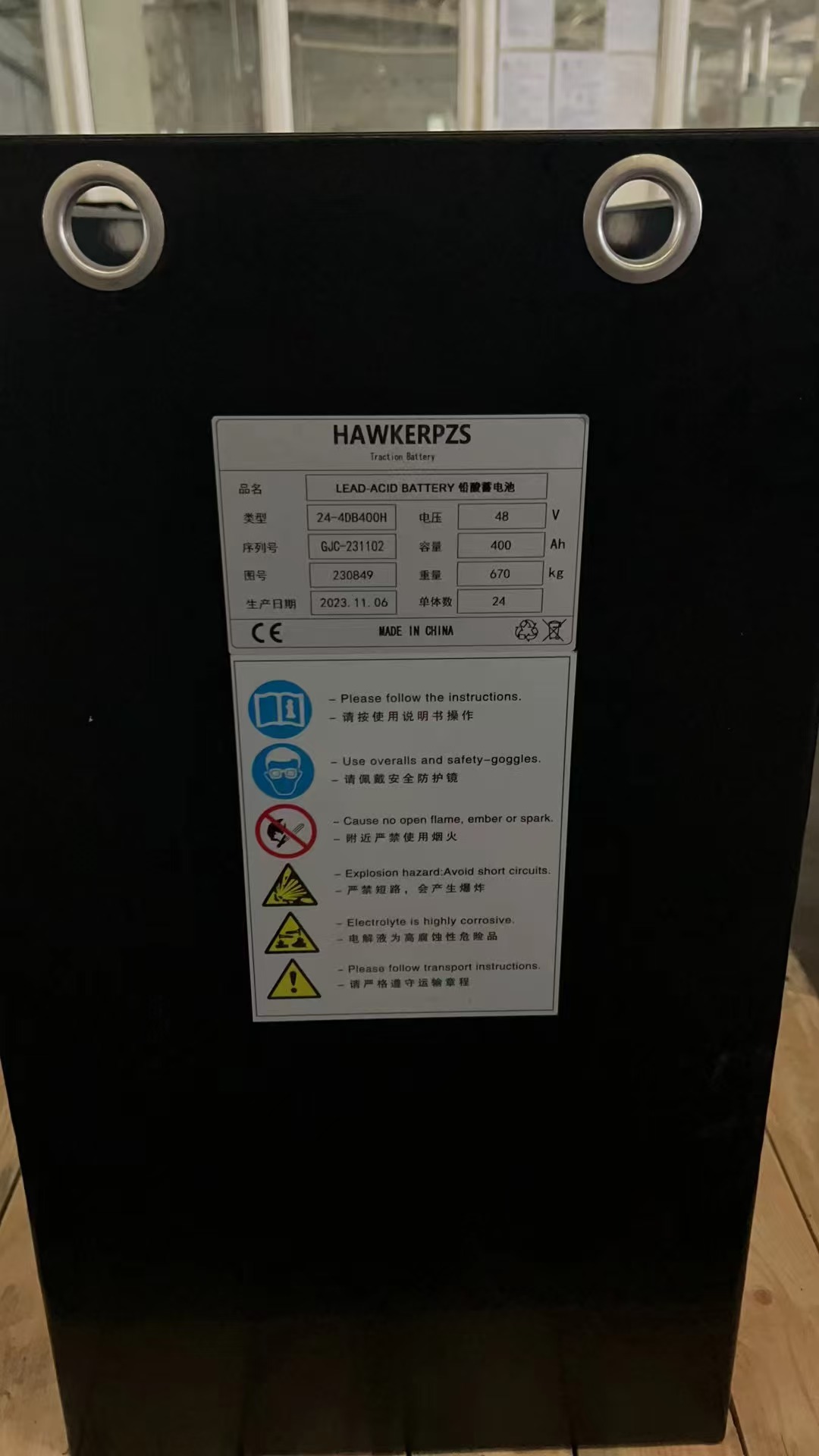  LINDE叉车维修 电动叉车E16电瓶5HPzS600更换英国霍克叉车电池组