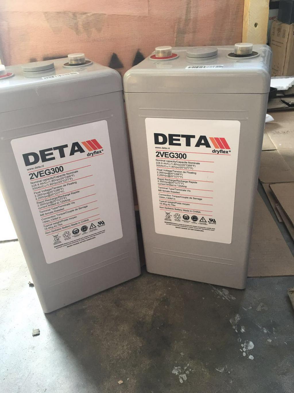 银杉DETA德国蓄电池2EVH400铅酸胶体电源