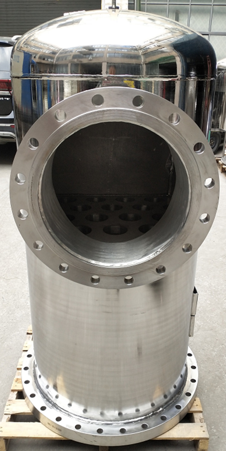 带压力容器证大容量不锈钢过滤器 80立方不锈钢除油水过滤器