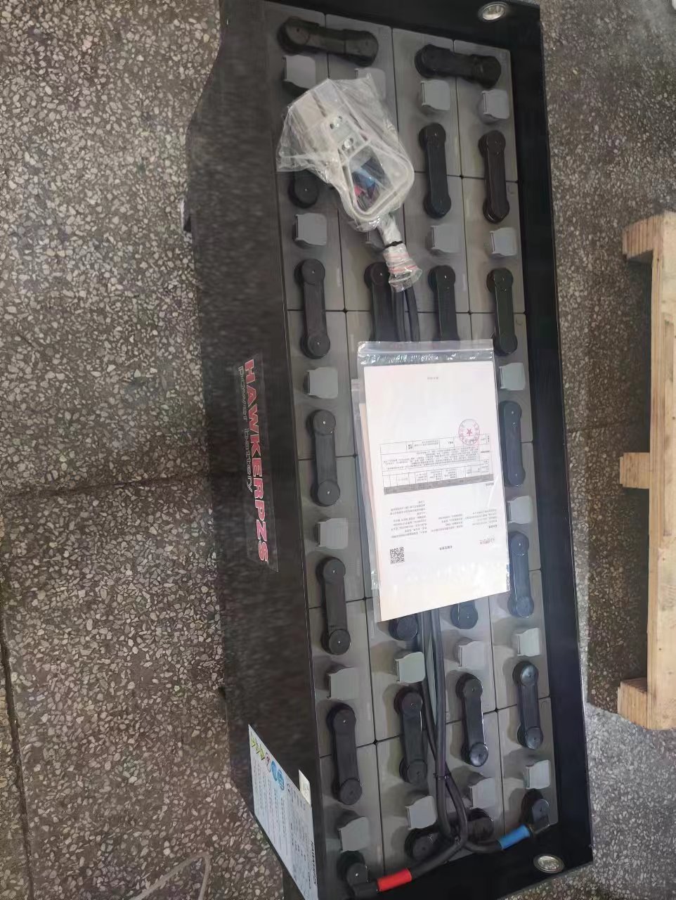 英国霍克叉车电池组5PzS600 合力蓄电池CPD20-GC1叉车电瓶48V600Ah