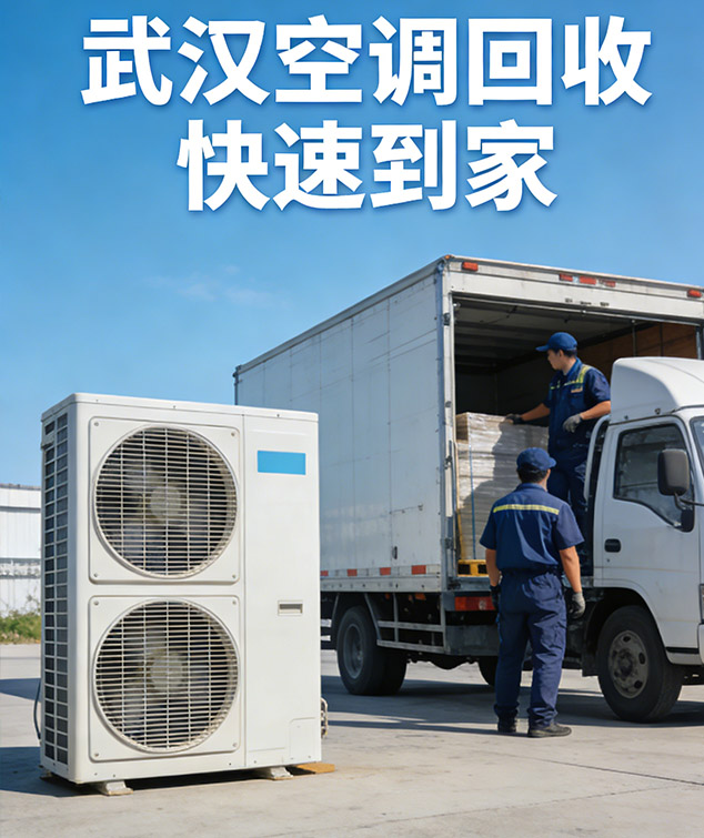 武汉二手空调回收、拆装（1小时快速上门）