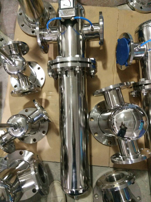 不锈钢304除菌过滤器压缩空气过滤器精密过滤气体蒸汽设备食品级